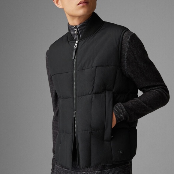 BOGNER Cliff Quilted waistcoat in Black - Size 40 (M/L) - 2023 - MSRP $650 - New - Picture 1 of 9
